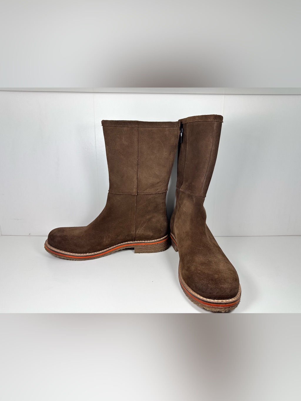 Bos. & Co. Bell Women’s Waterproof Winter Boot In Brown Suede